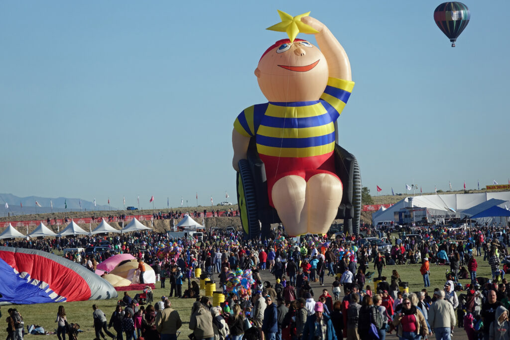 Ben Bläss. Albuquerque International Balloon Fiesta, USA.