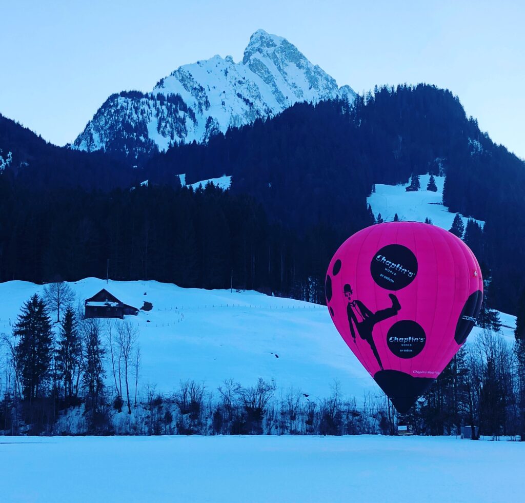 Victòria Ribalta. Chateu d'Oex, Switzerland.