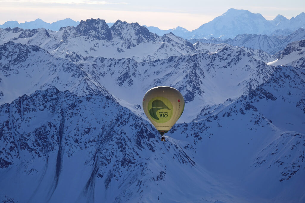 Ben Bläss. Alpine Ballooning Arosa, Switzerland.