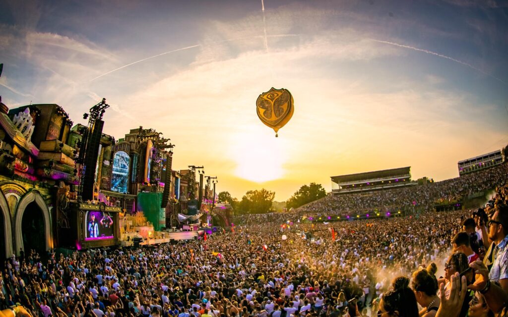 Ramses Vanneste. Tomorrowland Festival, Belgium.